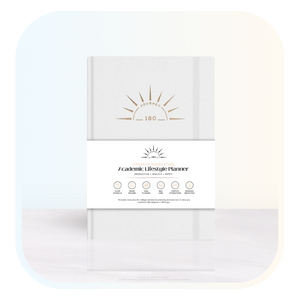 Undated Academic Lifestyle Planner (White)